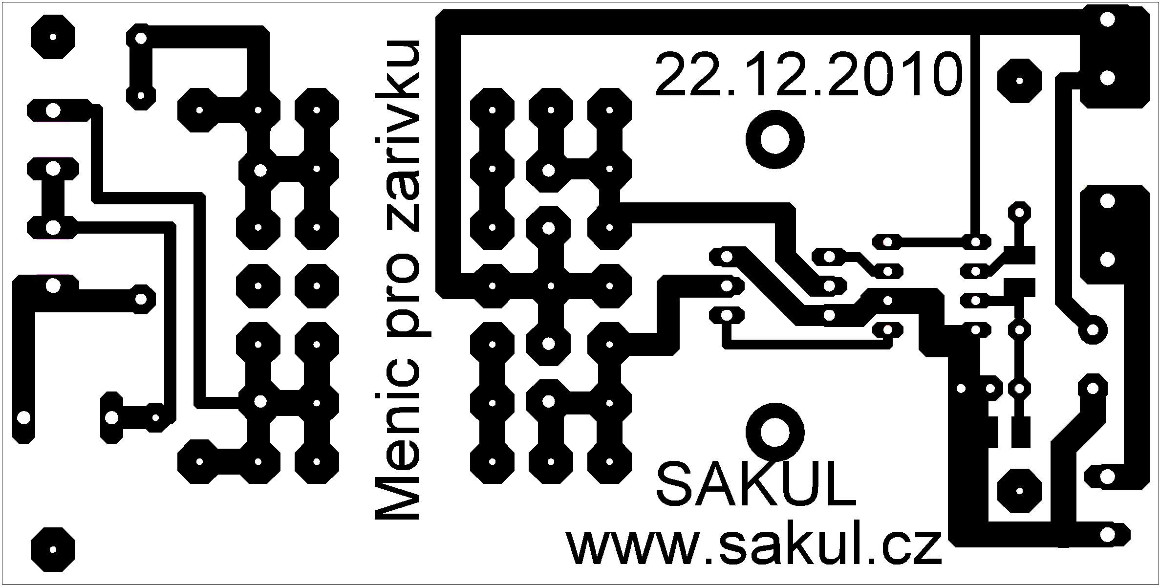 Měnič pro zářivku 9-40W