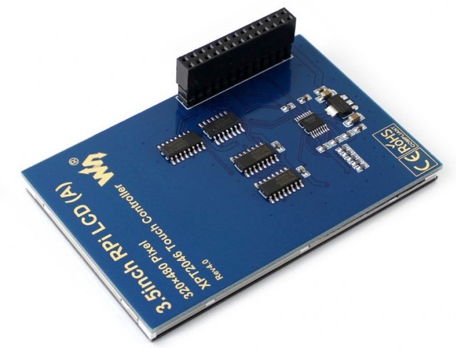 3,5 palcový displej pro Raspberry Pi