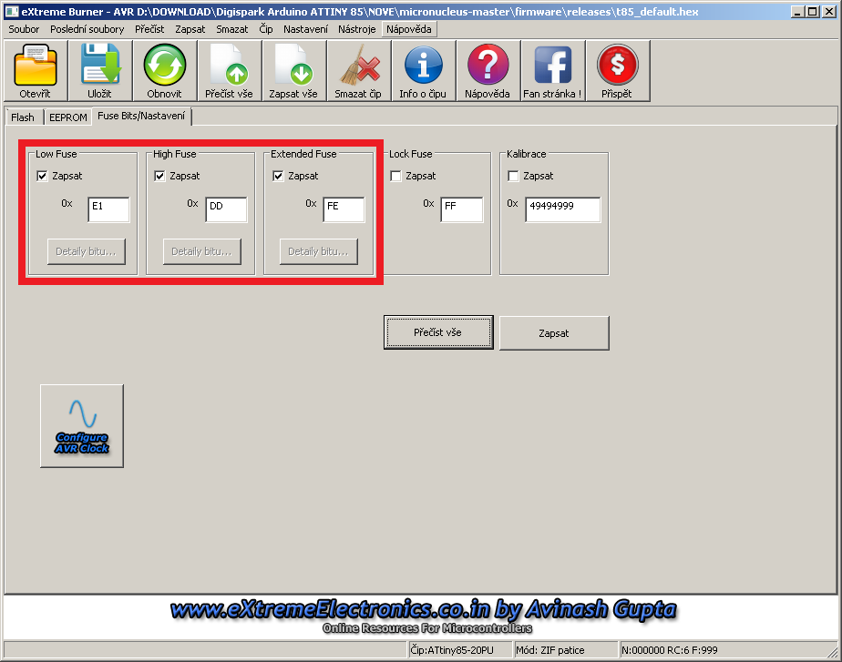 eXtreme Burner AVR