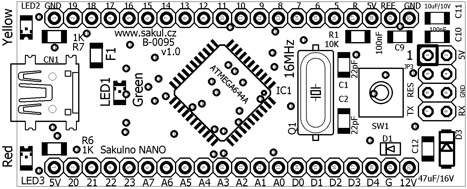 Osazení Sakulno NANO TOP