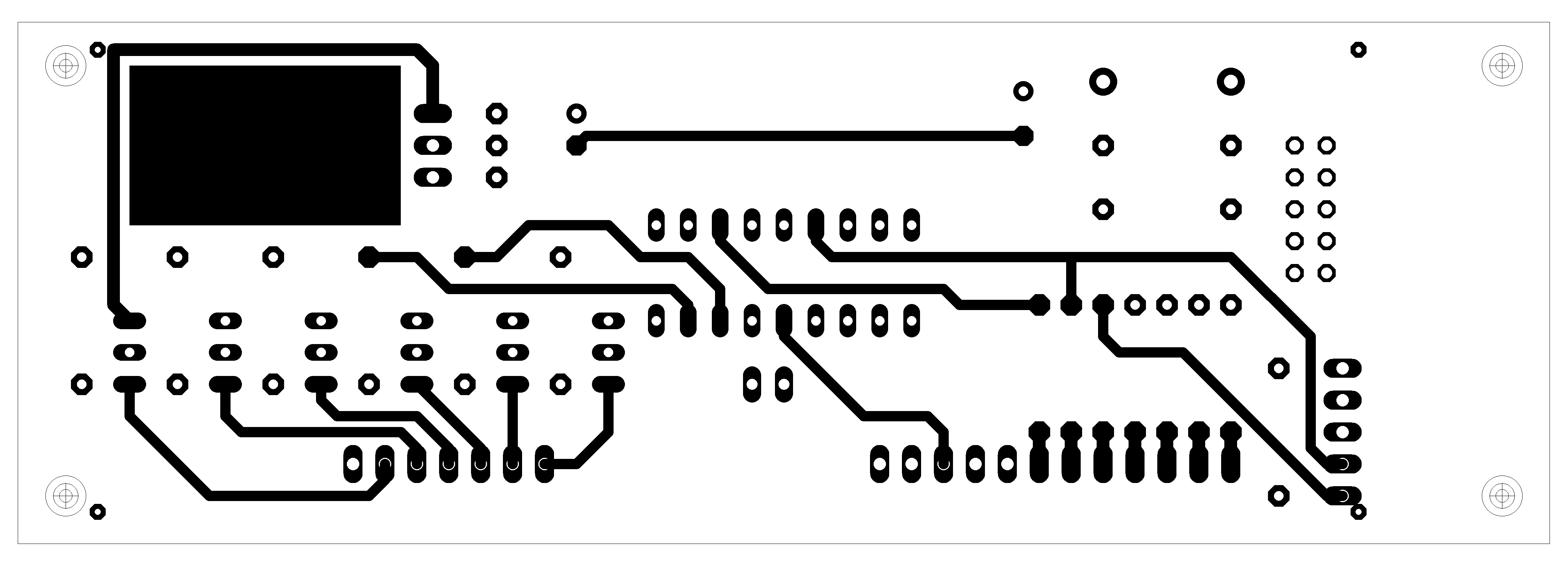 Plošný spoj Serial LED Adaptéru - horní strana